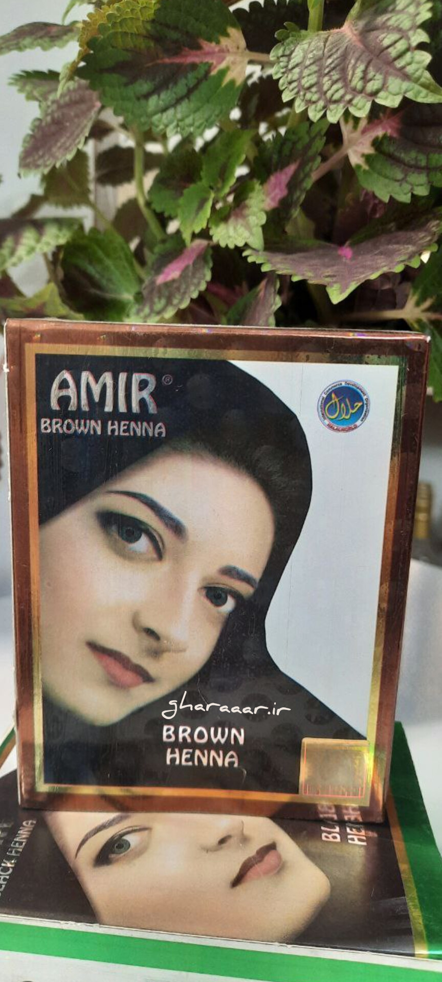 حنای هندی امیر اصلی (ایرانی) رنگ قهوه‌ای