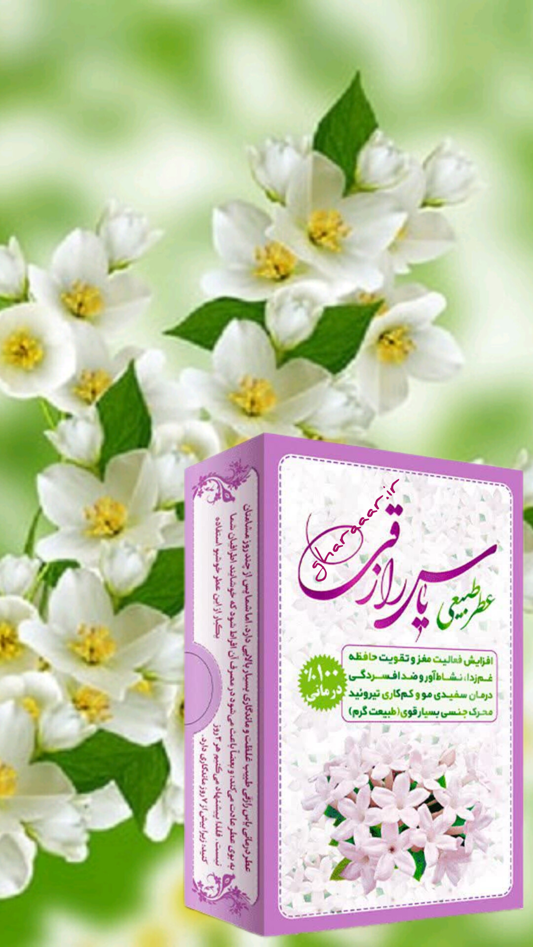 عطر یاس رازقی مرهم طبیب