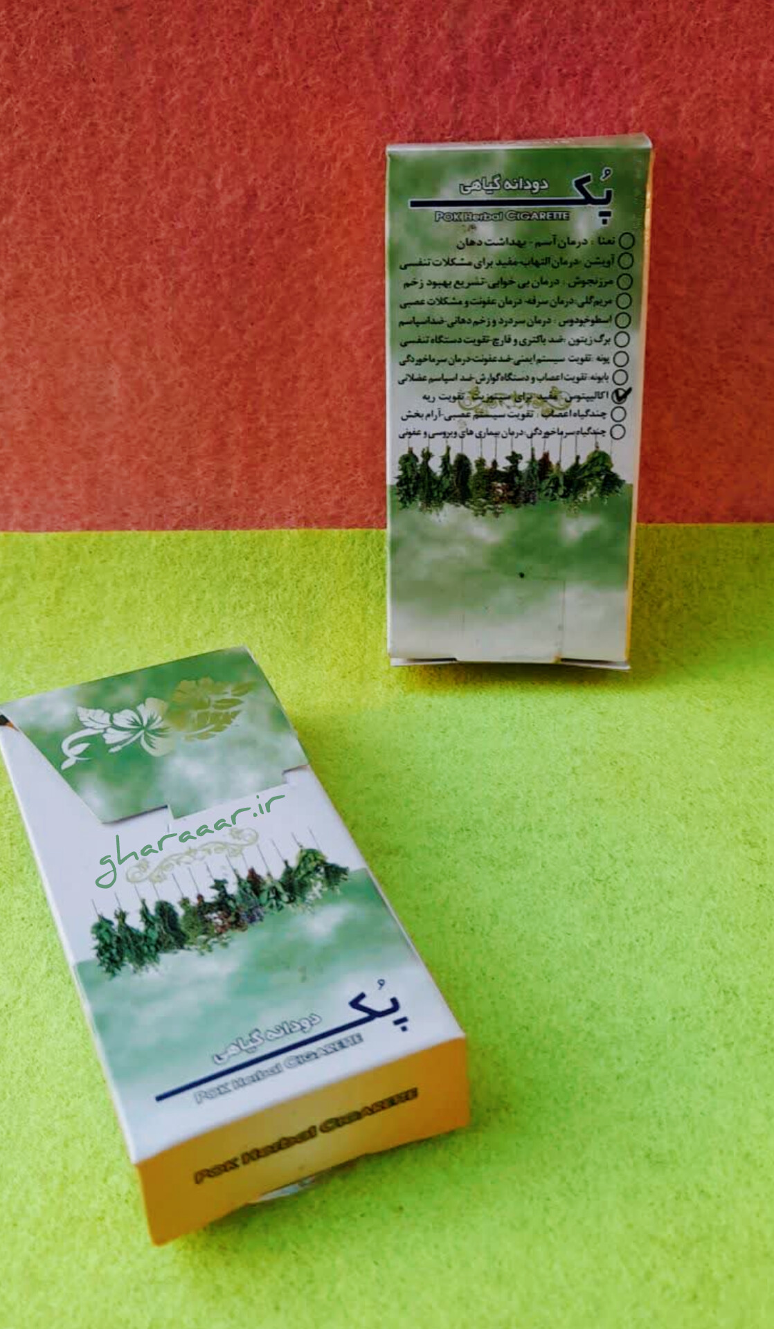 دودانه گیاهی (سیگار) اکالیپتوس پک