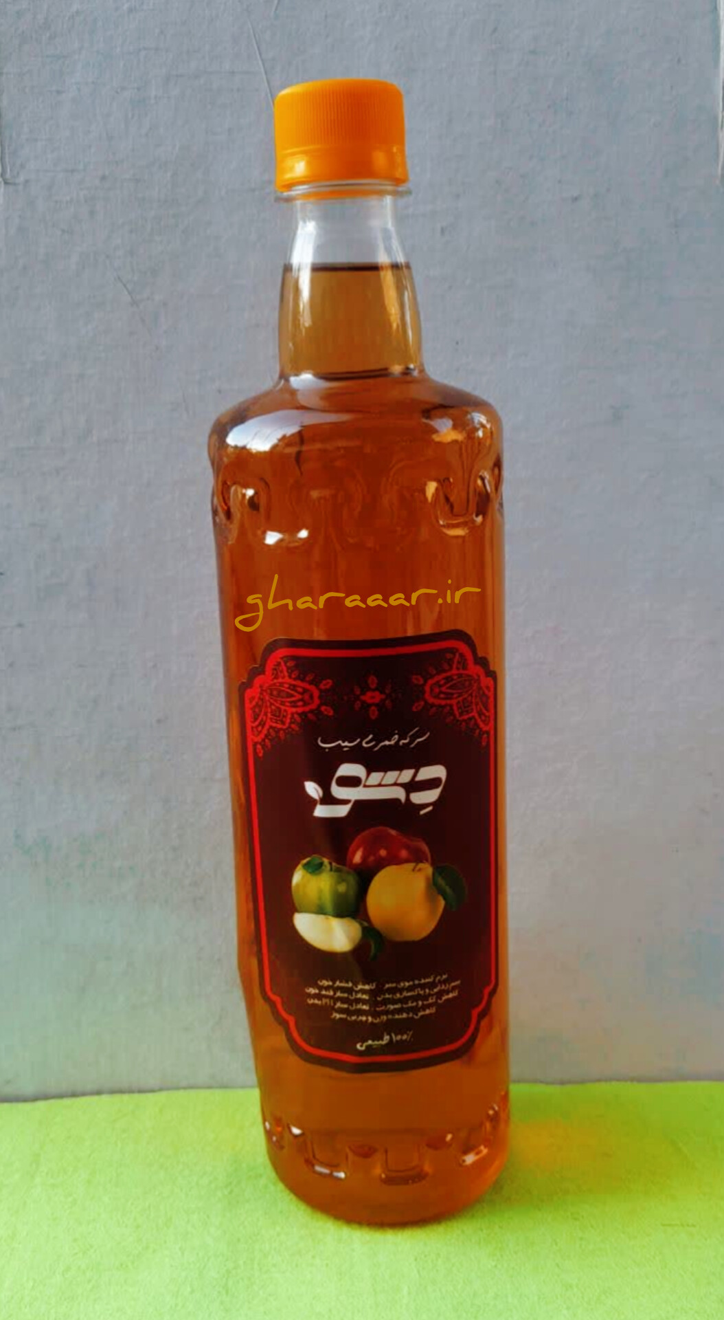 سرکه خمری سیب دشو