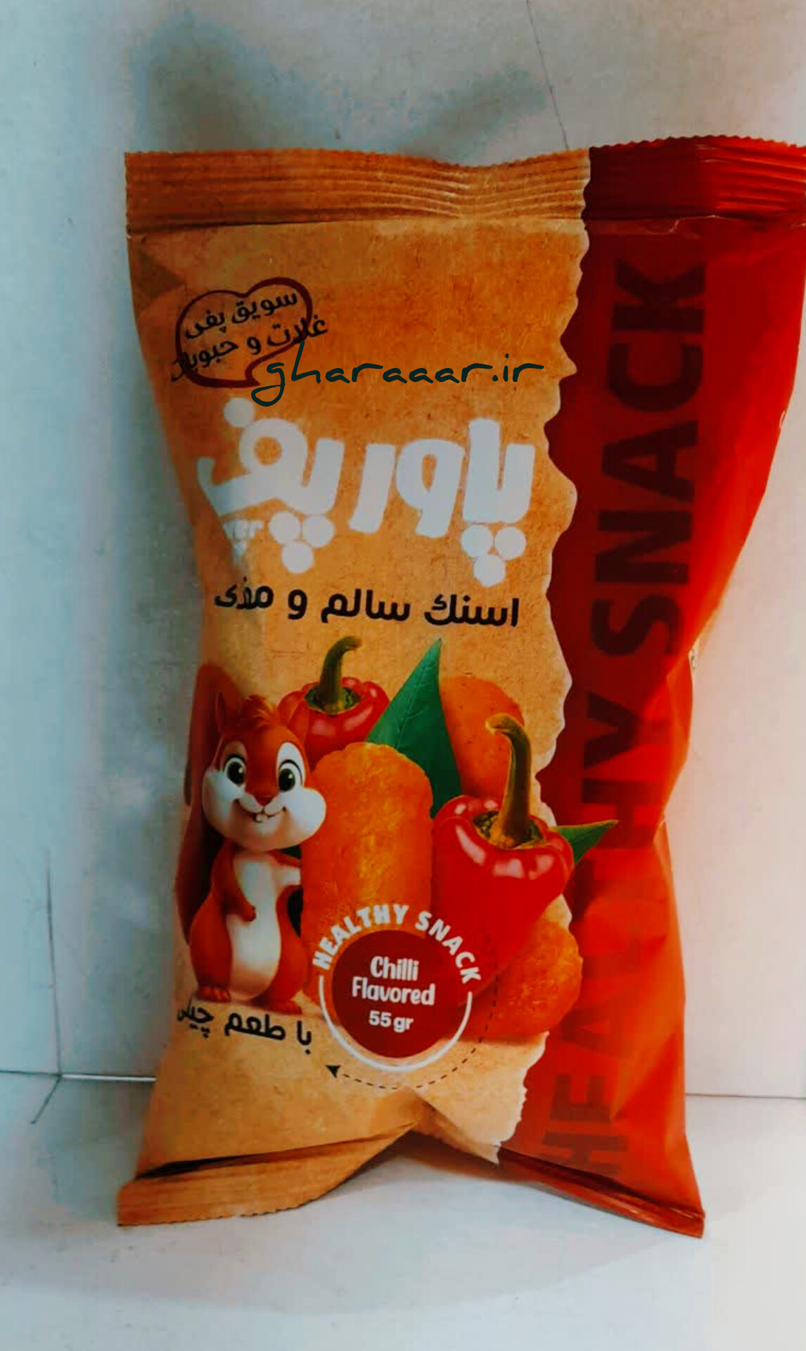 اسنک چیلی ( فلفلی ) پاور پاف