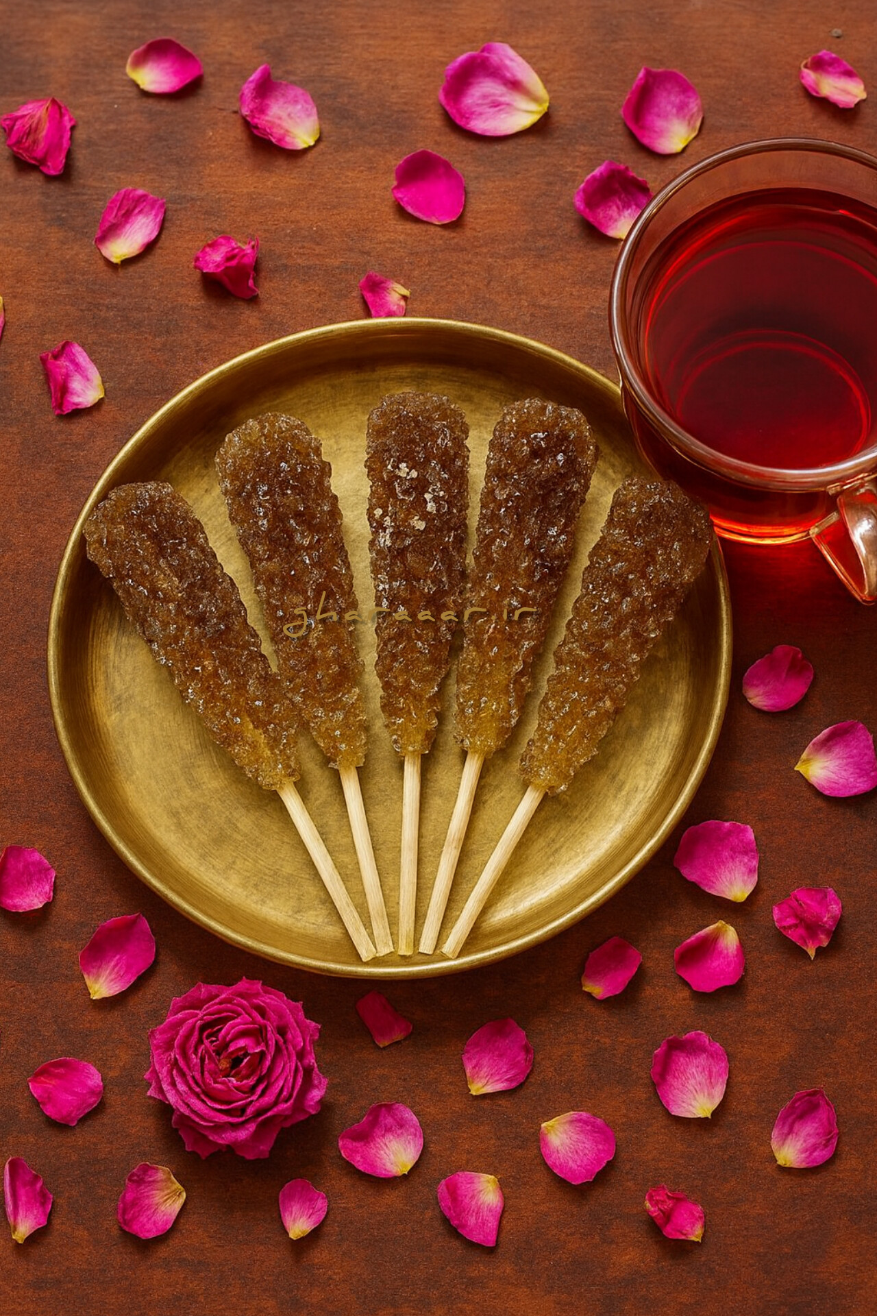 نبات چوبدار نیشکر (قهوه‌ای)